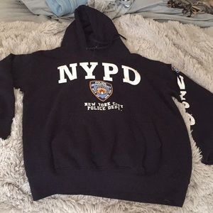 NYPD black hoodie